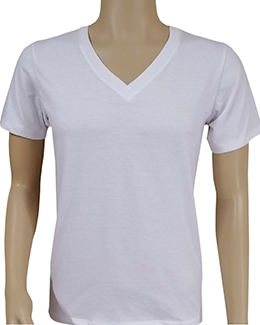 Kentucky Sleeveless Plain White V-Neck Shirt for Adult Men
